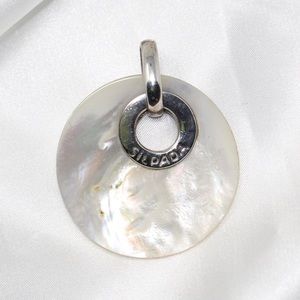 SILPADA Sterling Silver Mother of Pearl Pendant